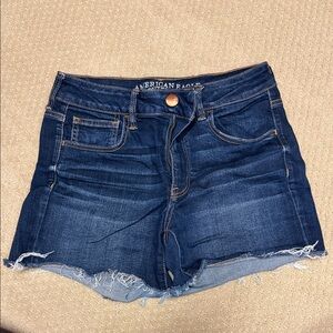 American Eagle Outfitters Dark Blue Jean Shorts